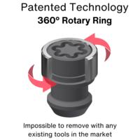 Dragonslock Velgenbout - Toyota IQ Vanaf 02/2009