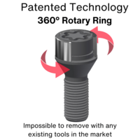 Dragonslock Velgenslot - Audi A3 Van Elk Bouwjaar