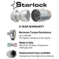 Dragonslock Velgenslot - Volvo C30 Vanaf 11/2006