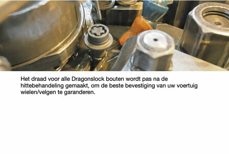 Dragonslock Velgenslot - Mini 2001 tot 2006 - Kleur Zwart