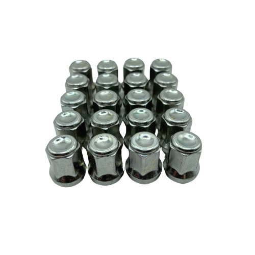 Dragonslock Moeren - Moeren Set Ford C-Max vanaf 01/2014 - Verzinkt - 20 st.- M12x1,5 - Draadlengte 27mm - Hex 18