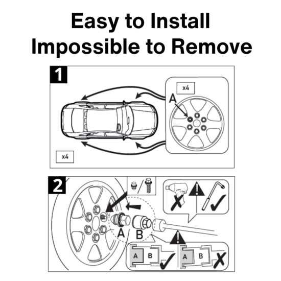Dragonslock Velgenslot - Mitsubishi Pajero '09 Limited Edition vanaf 02/2009 - Galaxy 