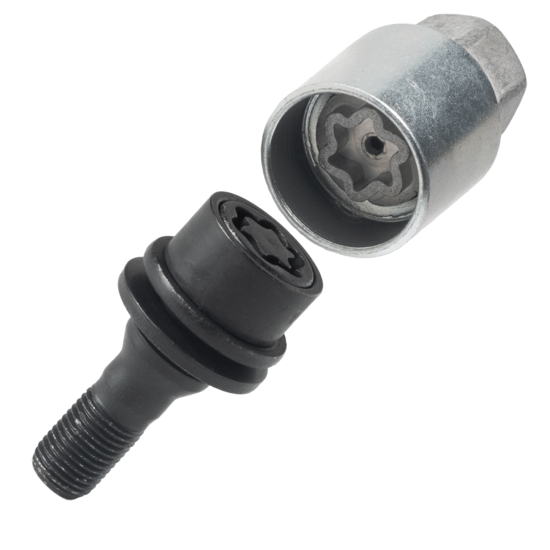 Dragonslock Velgenslot - Opel Corsa-e vanaf 08/2019 - Zwart