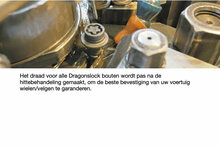 Dragonslock Velgenslot - BWM 3 serie tot 08/2011 - Kleur Zwart