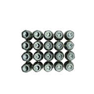 Dragonslock Moeren - Moeren Set Ford C-Max vanaf 01/2014 - Verzinkt - 20 st.- M12x1,5 - Draadlengte 27mm - Hex 18