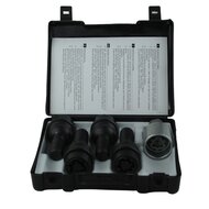 Dragonslock Velgenslot - Audi A6 E-Tron 2025 - Zwart